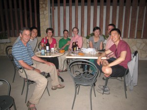 Drinks on the roof top