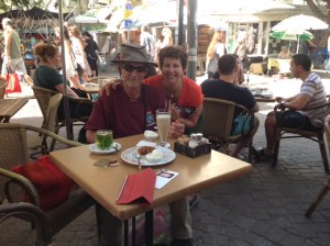 Mint Tea and Iced Coffee